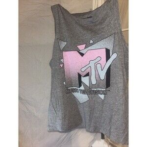 NEW MTV Tank Top Shirt Size Medium